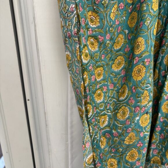 Maelu Kimono Womens  One Size Ethically Made Lightweight Floral Chic - Picture 4 of 6